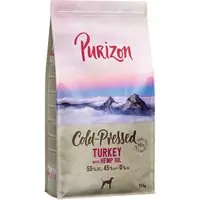 Purizon Cold Pressed Turkey with Hemp Oil - Ekonomipack 2 x 12 kg Kampanjpris