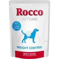 Rocco Diet Care Weight Control Nötkött och kyckling portionspåse 300 g - Ekonomipack 12 x 300 g prisnedsättning