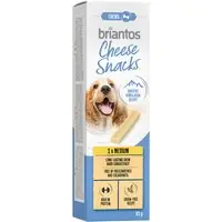 Briantos Cheese Snack för hundar - Ekonomipack Medium (2 x 60 g) Begränsat erbjudande