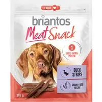 Briantos Meat Snacks med anka och kanin för hundar - Ekonomipack Anka 2 x 180 g Endast denna vecka