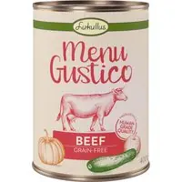 Begränsad tid Lukullus Menu Gustico - Nötkött med pumpa, äpplen & oregano - 6 x 400 g