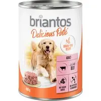 Kampanj Briantos Delicious Paté 6 x 400 g - Nötkött