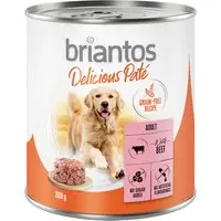 Säker betalning Briantos Delicious Paté 6 x 800 g - Nötkött