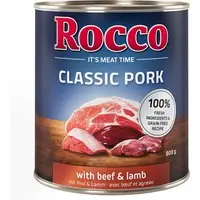 Ekonomipack Rocco Classic Pork 12 x 800 g - Nötkött & lamm Sista chansen