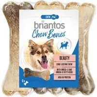 Utförsäljning Briantos Chew Bone Beauty för hundar - 6 x 12 cm (330 g)