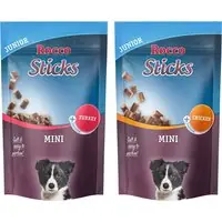 Populär Ekonomipack Rocco Sticks Mini - Junior Mix 1 x kalkon 70 g, 1 x kyckling 70 g