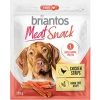 Snabb frakt Briantos Chicken Strips för hundar - Ekonomipack Kycklingstrimlor 2 x 180 g