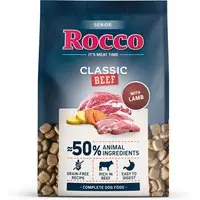 Rocco Senior Classic nötkött med lamm - 1 kg Sista chansen