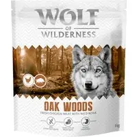 Outlet Wolf of Wilderness Adult "Oak Woods" vildsvin & färskt kycklingkött - spannmålsfritt - 1 kg nytt recept