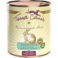 Sista chansen Terra Canis 6 x 800 g - Kanin med zucchini, amarant & ramslök