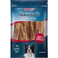 Billig Rocco Naturals tjurmuskler 12 cm - Ekonomipack 2 x 25 st