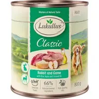 Ekonomipack Lukullus 12 x 800 g - Kanin & vilt prisnedsättning