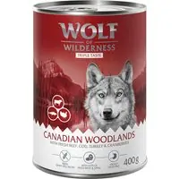 Wolf of Wilderness "The Taste Of Canada" 6 x 400 g Nyhet