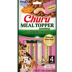 Dog Meal Topper Chicken/Salmon 4 st Utförsäljning