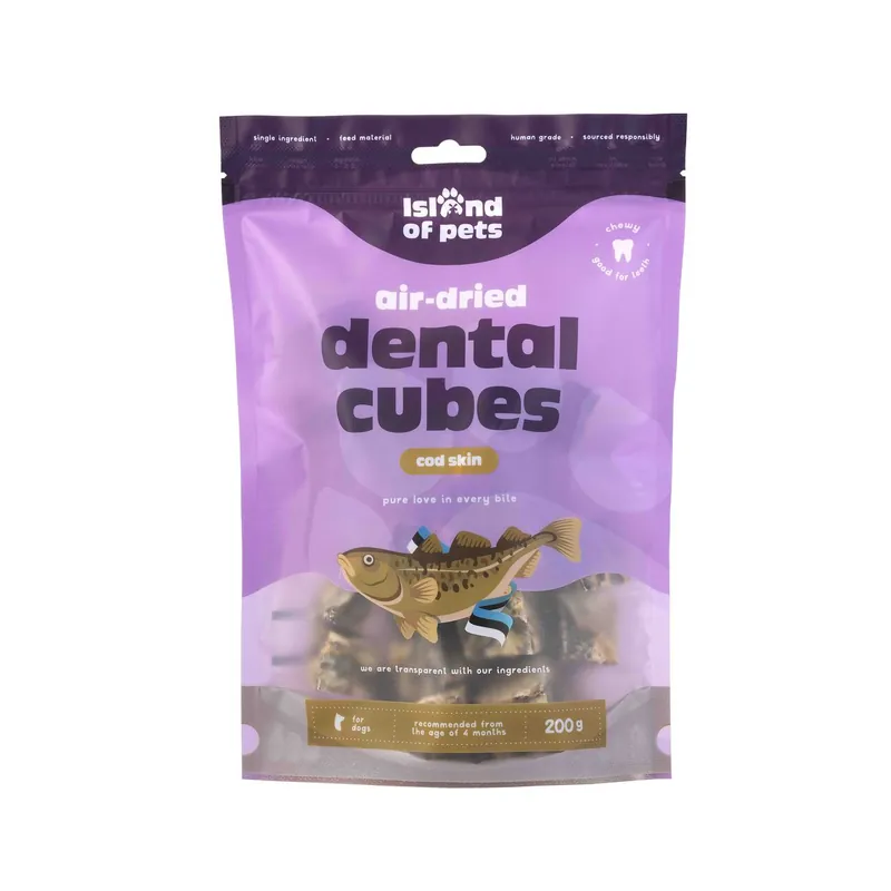Begränsad tid Torsktärningar Dental Hundgodis - 100 g