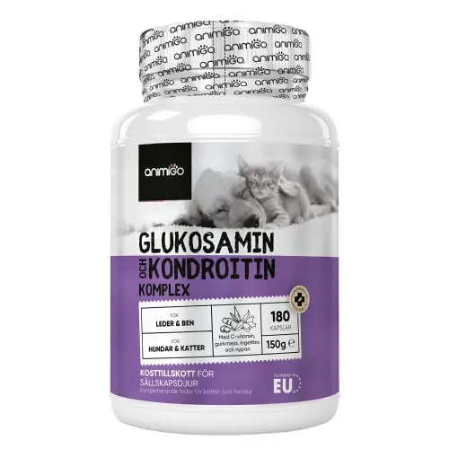 Outlet Köp Glukosamin & Kondroitin, 180 kapslar Animigo