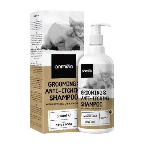 Rabatter Grooming Schampo för hundar och katter, 500 ml - Klådstillande hundschampo för hundar och katter
