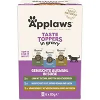 Mixpack Applaws Taste Toppers 12 x 85 g - Provmix i sås Begränsat antal