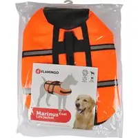 Populär Flamingo flytväst, orange - Storlek M ca 35 cm rygglängd
