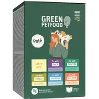 Green Petfood Adult Paté 6 x 85 g kattmat - Blandpack (5 sorter) Bästa pris
