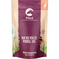 Utförsäljning Herrmanns Selection / Bio-Selection 12 x 100 g - Häst med ekologisk morot & ekologiska kokosflingor