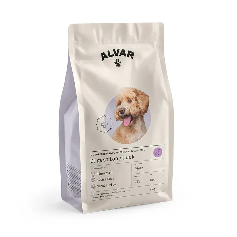 Alvar Pet Digestion/Duck torrfoder för hundar Billigare