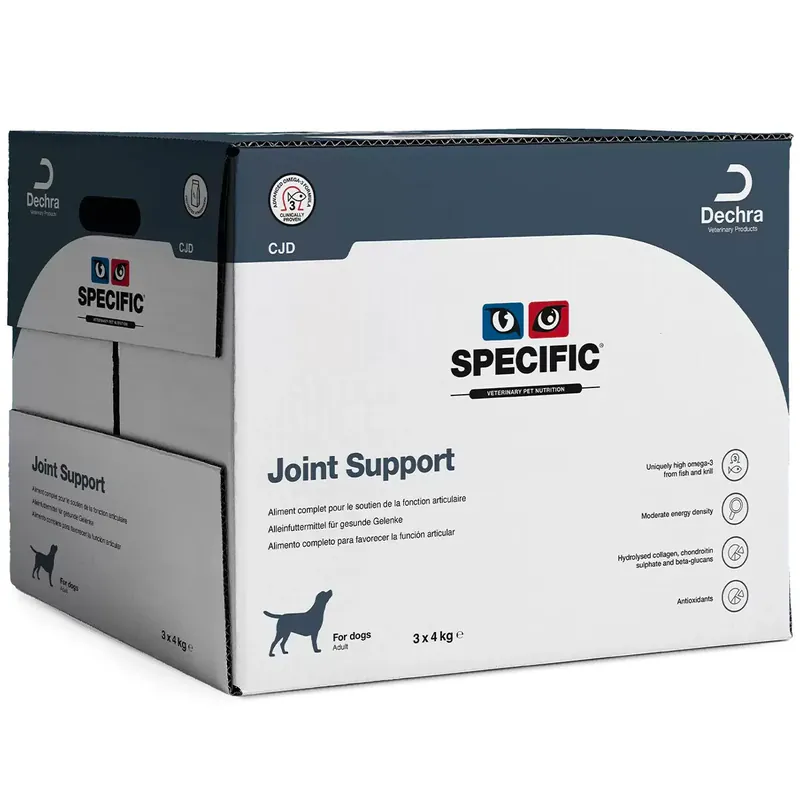 Specific CJD Joint Support 3 x 4 kg för hundar Erbjudande