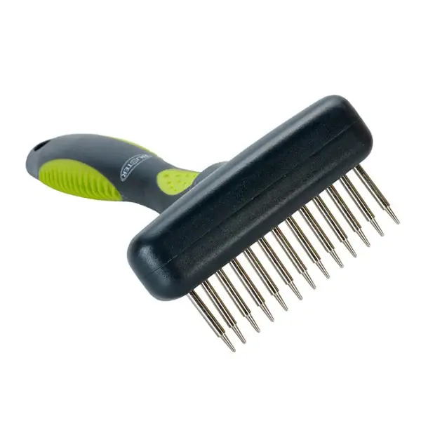 Buster Flexible Undercoat Rake – small, korta piggar för hundar Utförsäljning