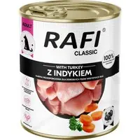 Bästa pris Rafi Dog Classic 12 x 800 g - Kalkon