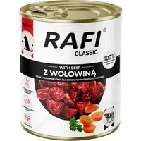 Rabatt Rafi Dog Classic 12 x 800 g - Nötkött