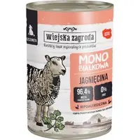 Billigare Ekonomipack Wiejska Zagroda Dog 36 x 400 g - Puppy lamm