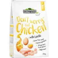 Handla nu Ekonomipack Greenwoods Adult 3 x 3 kg Chicken with Lentils, Potato & Egg