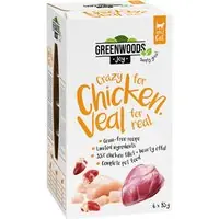 Greenwoods Joy 6 x 85 g - Kycklingfilé med kalv Erbjudande