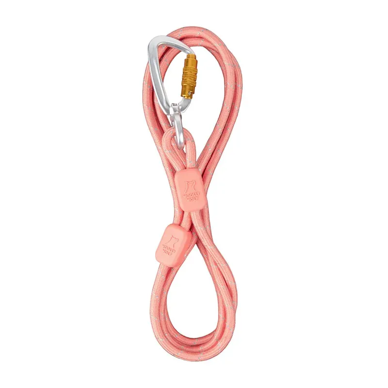 Snabb frakt Repkoppel Salmon Pink - Repkoppel 8 mm