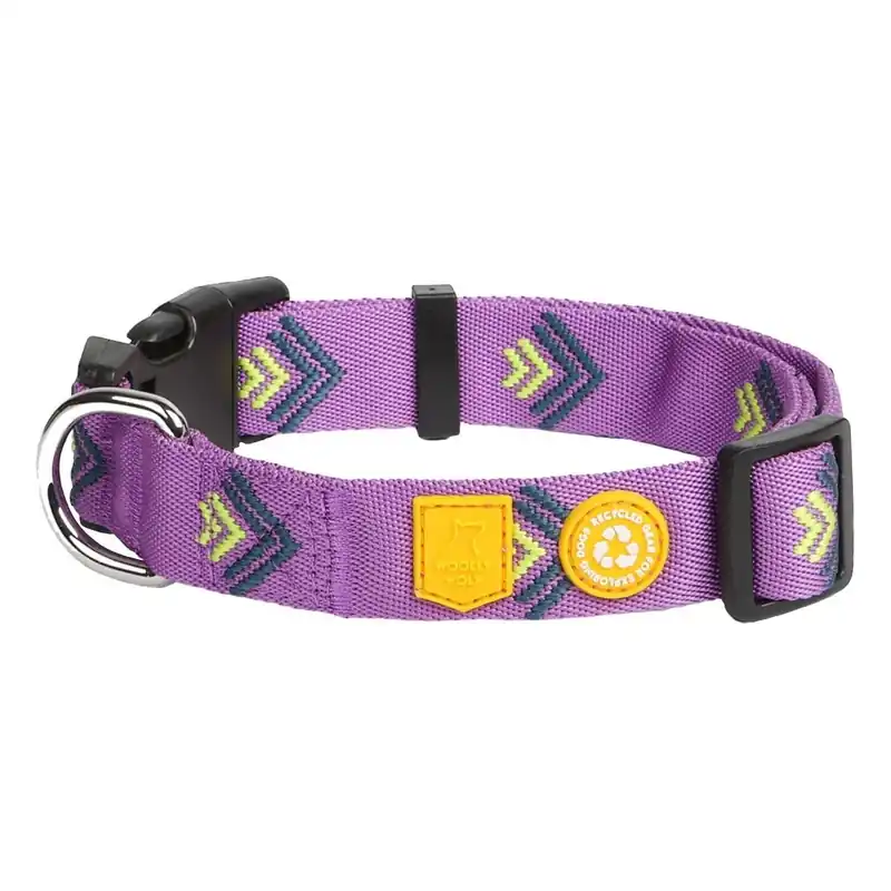 Woolly Wolf Northern Lights Hundhalsband Lila Beställ nu
