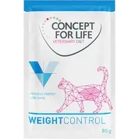 Concept for Life Veterinary Diet Weight Control - 48 x 85 g Lågt pris
