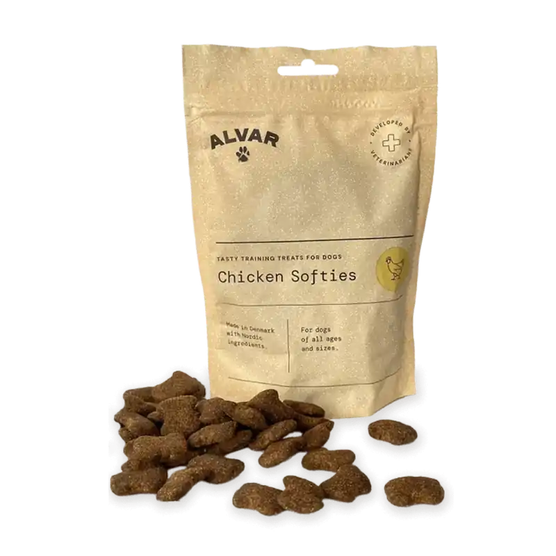 Alvar Pet Chicken Softies Hundgodis Handla nu