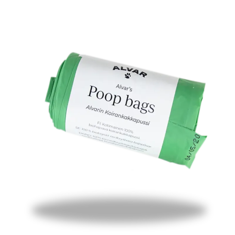 Begränsat antal Alvar Pet Hundbajspåsar 30 pack