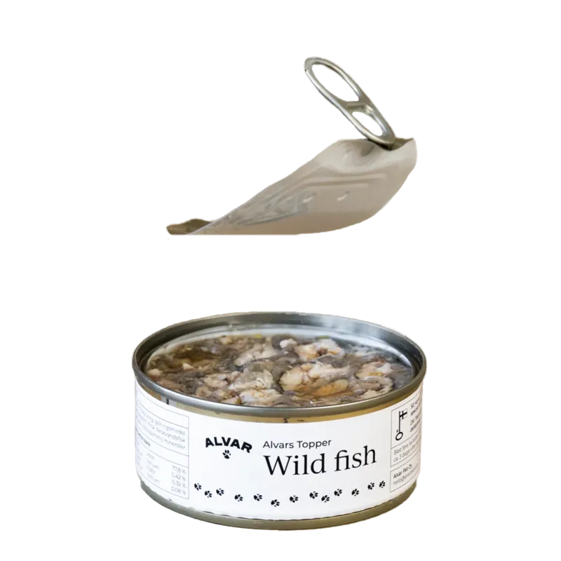 Alvar Pet Wild fishtopper våtfoder för Hund 150 g Billig