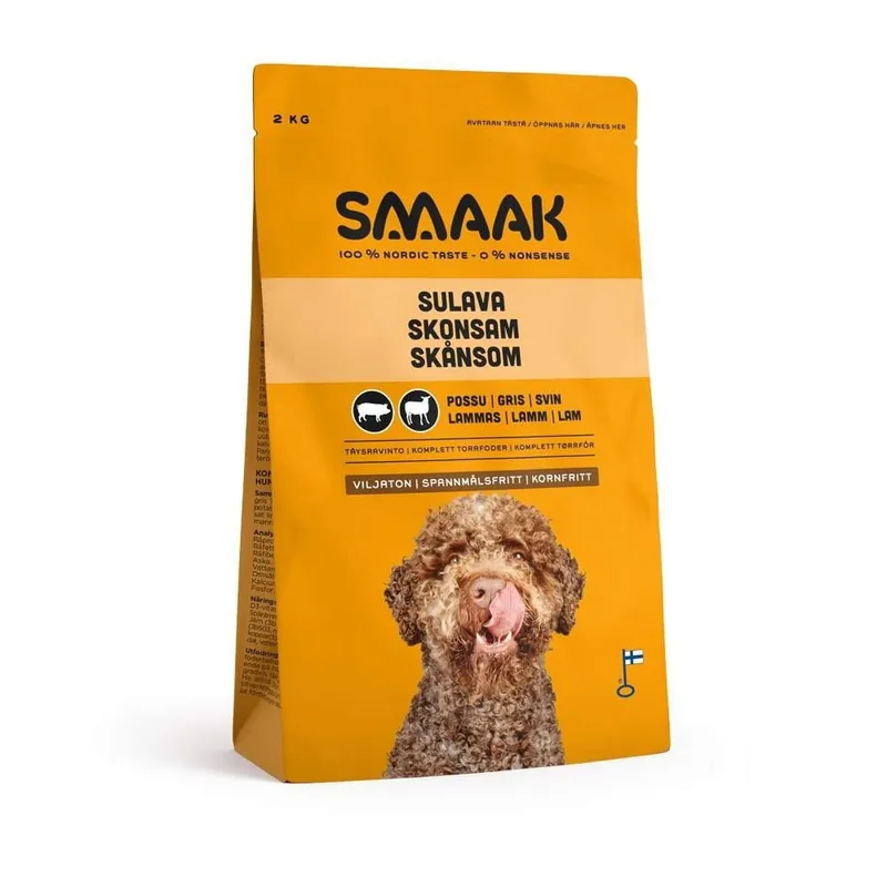 Populär SMAAK Dog Adult Grain Free Pork