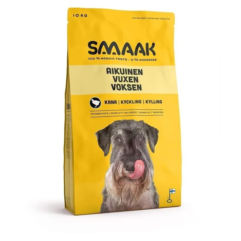 Kundfavorit SMAAK Dog Adult Kyckling