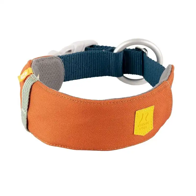 Woolly Wolf Alpha 360 Hundhalsband Terracotta/Mörkblå Expressleverans