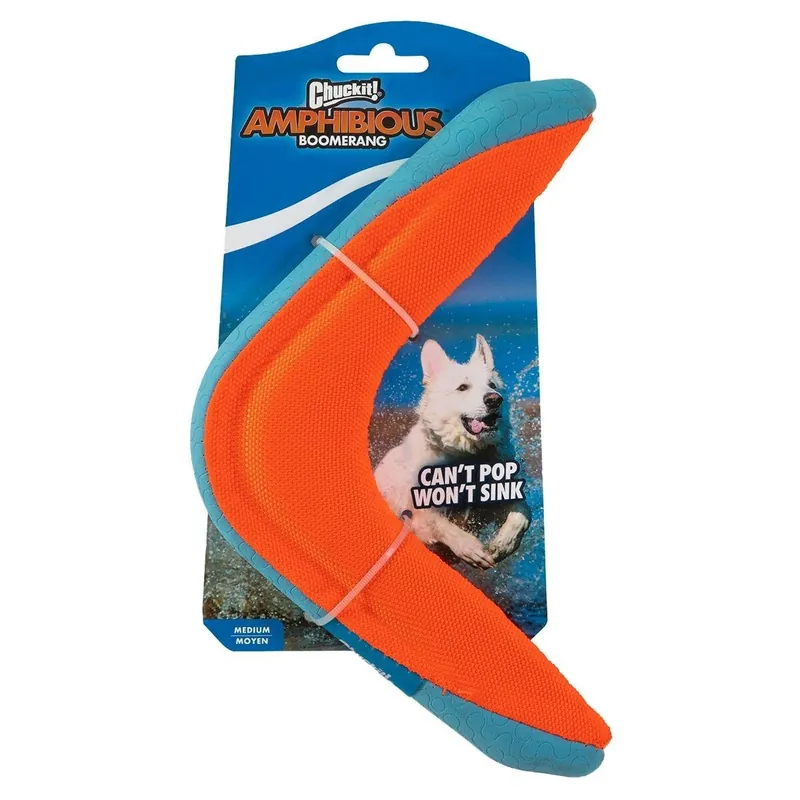 Erbjudande Chuckit Amphibious Flytande Boomerang M