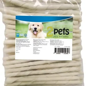 Tuggpinne 2Pets ca 12,5cmx10mm Vit 100 st Trygg betalning