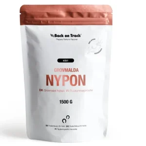 Billig Back on Track grovmalda nypon för hästar 1 500 g