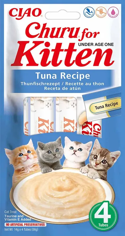 Churu Kitten Under Age 1 - Tonfisk I lager