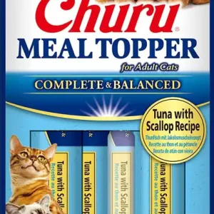 Populärt val Cat Meal Topper Tuna with Scallop 4x14g