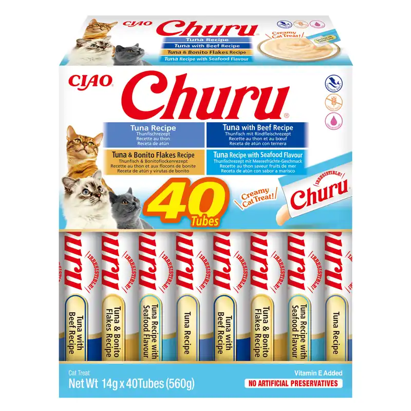 Köp nu Cat Cremy Tuna Varieties 40x14g