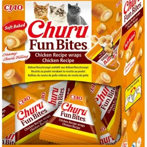 Handla nu Fun Bites Chicken Recipe kattgodis 8x12g