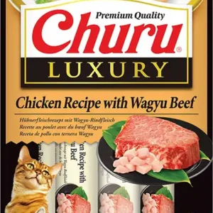 Populär Churu Luxury Chicken With Wagyu Beef - 56 g